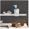 Emco, Étagère de salle de bain, Système de rails LOFT 600mm, 3 support...