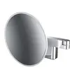Emco EVO Miroir de maquillage et de rasage LED sur bras double articul...