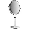 Emco, Miroir cosmétique, pure miroir sur pied, hauteur réglable, diamè...