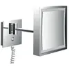 Emco, Miroir cosmétique, LED miroir cosmétique chromé 1 bras 3 compart...