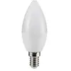 Müller-licht essentials ampoule led en forme de bougie E14, lumière blanche chaude (2700 k) pour une ambiance chaleureuse, 3 w é