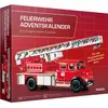Franzis Feuerwehr Adventskalender: Mehrteiliges Metallmodell im Maßstab 1:43. Mit großformatigem Begleitbuch