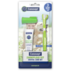Canosept Set de Soins dentaires (3 éléments) - Dentifrice Chien - Brosse à dent Chien - Plaque Destructor Chien - Mauvaise haleine Chien - pour Le Nettoyage et Le Soin des Dents du Chien