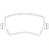 Remblokken set 2449602 Textar
