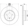 Remschijf 8DD355129321 Hella Pagid GmbH