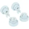 VHBW vhbw 4x Roulette pour panier inférieur compatible avec Superser l...
