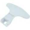 VHBW vhbw Poignée compatible avec Beko WMD78120-KUV 7134381500 machine...