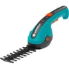 Gardena Kit cisaille à gazon ClassicCut Li + lame taille-buissons