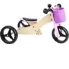 Small Foot - Houten Driewieler en Loopfiets 2in1 Roze