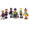 small foot Famille de poupées à plier avec fauteuil roulant