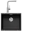 Blanco Blanco - Pack évier + mitigeur massif inox brossé et silgranit ...
