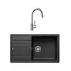 Pack évier et mitigeur - BLANCO - 528438 - À encastrer 86 cm - Anthracite
