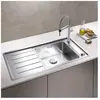 Blanco, Lavabo, Andano XL 6 S-IF (Evier encastré, 100 cm, 50 cm)