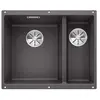 Blanco, Lavabo, Subline 340/160-U (Evier sous plan, 46 cm, 55.50 cm)