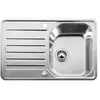 Évier de cuisine - BLANCO - Lantos 45 S-IF - Acier inoxydable - 1 bac ...