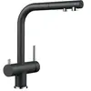 Mitigeur - BLANCO - FONTAS-S II - Pivotant - Anthracite - Inox lissé