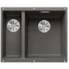 Blanco, Lavabo, SUBLINE 340/160-U (Evier sous plan, 55.50 cm, 46 cm)