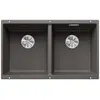 Blanco, Lavabo, SUBLINE 350/350-U (Evier sous plan, 75.50 cm, 46 cm)