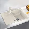 Blanco, Lavabo, ZIA 45 S Compact (Evier encastré, 68 cm, 50 cm)