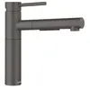 Blanco, Robinetterie de cuisine, ALTA-S II Acier inoxydable gris roche...
