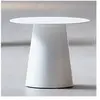 Jan Kurtz Feel Table Aluminium Blanc 40 x 40 x 32 cm