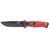 4K5 Tools TK 200 Fixed Drop Knife 600.200A Messenslijper Rood, Zwart