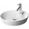 Sanimar Duravit Cape Cod Opzetwastafel Diameter 48 cm Rond Keramiek Glanzend Wit