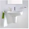Duravit, Lavabo, Lavabo D-CODE MED sans meuble avec plan de toilette 6...