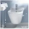 Duravit Starck 3 wandbidet Durafix wit