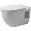Duravit Starck 3 wandclosetpot +5cm WonderGliss wit