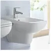 Duravit, Cuvette toilettes + bidet, Bidet mural D-CODE COMPACT avec la...