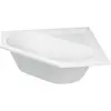 Duravit D-code Hoekbad Vijfhoekig 140x140cm Acryl Wit
