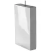 Duravit Starck 1 duoblokreservoir 39x65x12cm met Puro druktoets wit