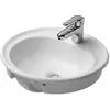 Duravit, Lavabo, Vasque à encastrer MANUA m ÜL HLB d= 480mm 1 trou de ...