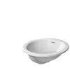 Duravit, Lavabo, lavabo encastré ARCHITEC m ÜL o HLB d= 470mm sans tro...