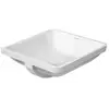 Duravit, Lavabo, Vasque à encastrer STARCK 3 m PL sans plage de robine...