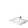 Duravit, Lavabo, Meuble-lavabo D-Code 65 cm blanc 03426500002 (480 mm,...