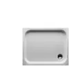 Receveur extra plat - DURAVIT - D-Code - Blanc - 100x80 cm - Bonde 90