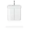 Duravit Happy D.2 Fontein Met Kraangat En Overloop 50x36cm Wit