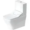 Duravit, Cuvette toilettes + bidet, Combiné WC au sol DURASTYLE ti. 37...