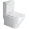Duravit, Abattant WC, Combiné WC au sol DURASTYLE profond, 370x630mm, ...