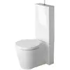 WC indépendant - DURAVIT - Starck 1 - 640mm - Céramique - Blanc