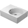Duravit Scola Lavabo 615x460 mm, avec trop-plein, trou pour robinetterie à gauche, blanc 0685600011