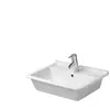Duravit, Lavabo, Vasque à encastrer STARCK 3 m PL HLB 560x460mm 1 robi...