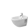 Duravit, Cuvette toilettes + bidet, Bidet mural Starck 3 blanc 2230150...