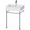Duravit Vero onderstel voor wastafel 045360/045460 chroom
