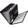 Pride and Soul Alassio classeur 12 trieurs accordeon vado format a4 simili cuir noir 31511
