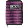 BULL'S Étui de fléchettes Tp pour adulte, rose/noir, de qualité supérieure