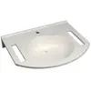 Geberit, Lavabo, Lavabo public   60 x 55 cm   Avec trop-plein   Blanc ...
