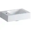 Geberit, Lavabo, iCon lave-mains 38x28cm, blanc, avec trou pour robine...